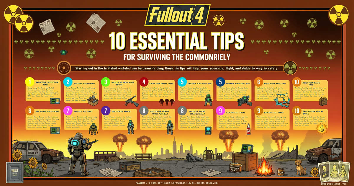 Fallout 4: 10 Essential Tips for Surviving the Commonwealth
